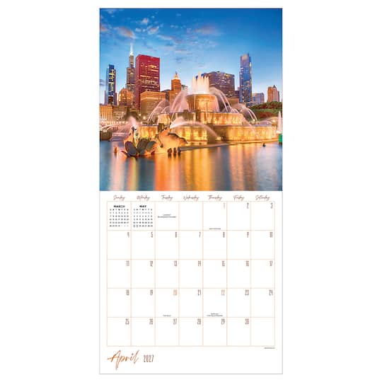 2027 Chicago Wall Calendar